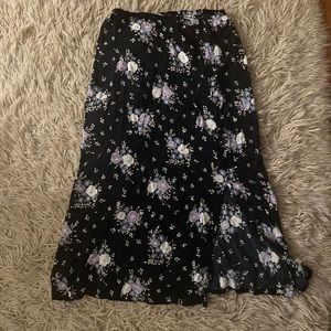 90s vintage maxi skirt